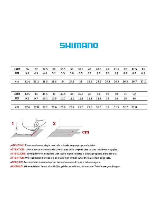 Shimano Sh-rc302 Мъжки Ниски Велосипедни обувки Пътни Син