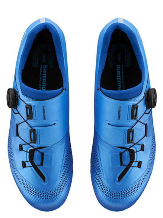 Shimano Ανδρικά Χαμηλά Παπούτσια Ποδηλασίας Δρόμου Μπλε