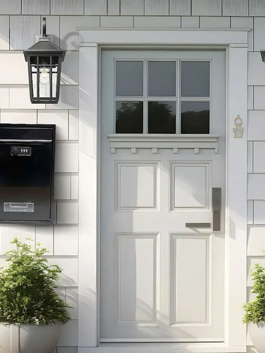 Външна Пощенска Кутия Металик в Черен Цвят 32x8.2x21.4см