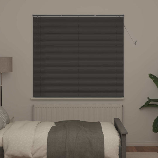 vidaXL Shade Blind PVC in Silver Color L150xH130cm