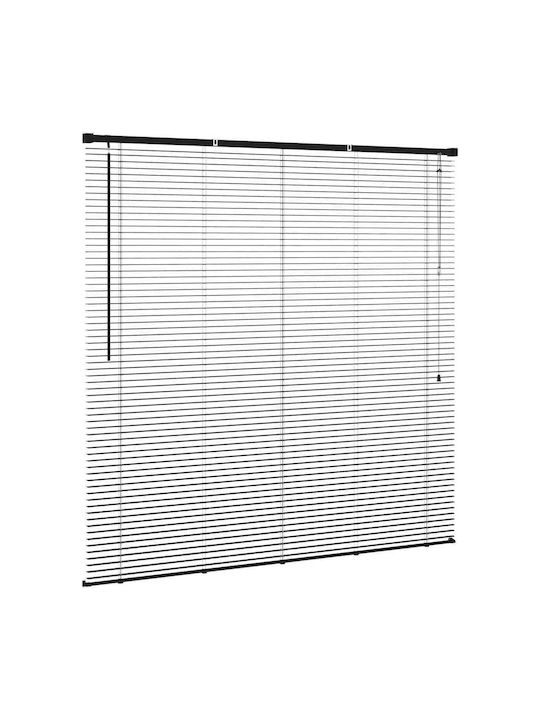 vidaXL Στόρι Σκίασης PVC σε Μαύρο Χρώμα Π150xΥ140εκ.