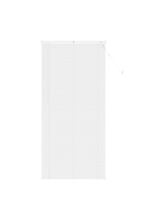 vidaXL Shade Blind PVC in White Color L213xH70cm