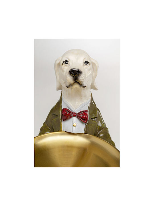 Kare Design Decorative Dog Polyresin 28.5x17.5x43cm 1pcs
