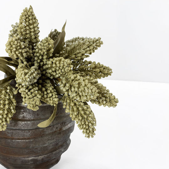 Dekorative künstliche Blume Grün 33cm 12Stück InTheBox