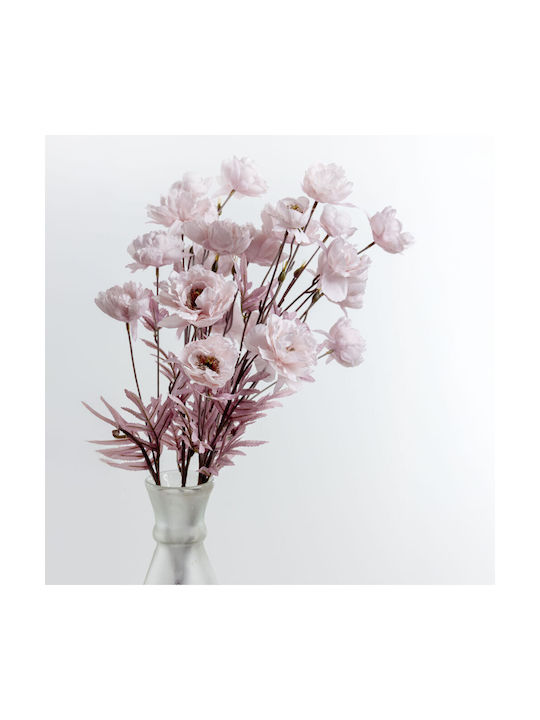 Decorative Artificial Flower Peony Pink 24pcs InTheBox