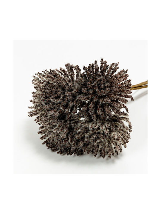 Decorative Artificial Flower Brown 22cm 16pcs InTheBox