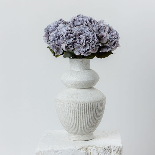 Dekorative künstliche Blume Hortensie Gray 18Stück InTheBox