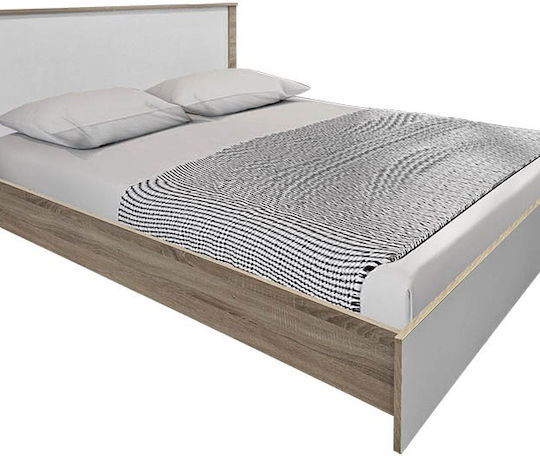 Athos Bedroom Furniture Set with Slats 160x200cm 3 Pieces