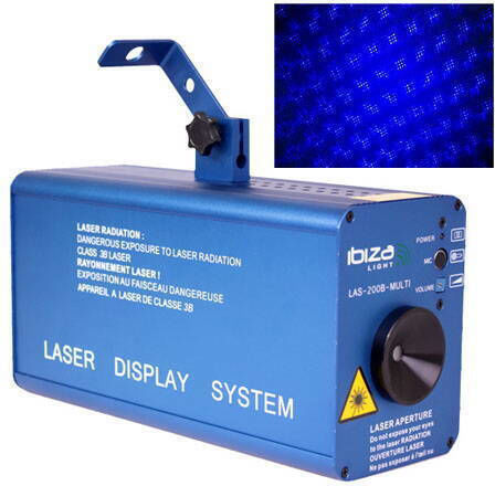 Χριστουγεννιάτικος Προβολέας Laser με Μπλε Φωτισμό