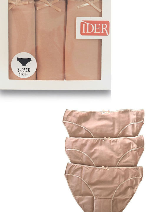 Βαμβακερά Women's Slip 3Pack Lavender