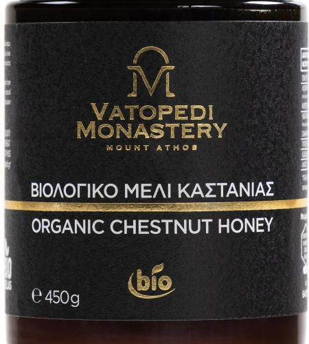 Eydokimon Organic Product Honey Heather Organic Chestnut Honey 400gr