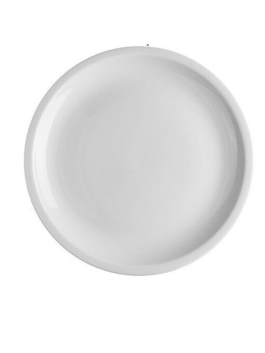 GTSA Plate Desert made of Porcelain White with Diameter 14cm