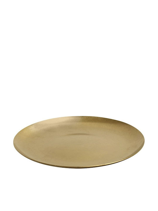 Espiel Snow Plate Shallow Inox Gold with Diameter 15cm 6pcs
