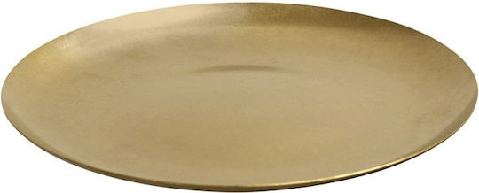 Espiel Snow Plate Shallow Inox Gold with Diameter 19cm 3pcs