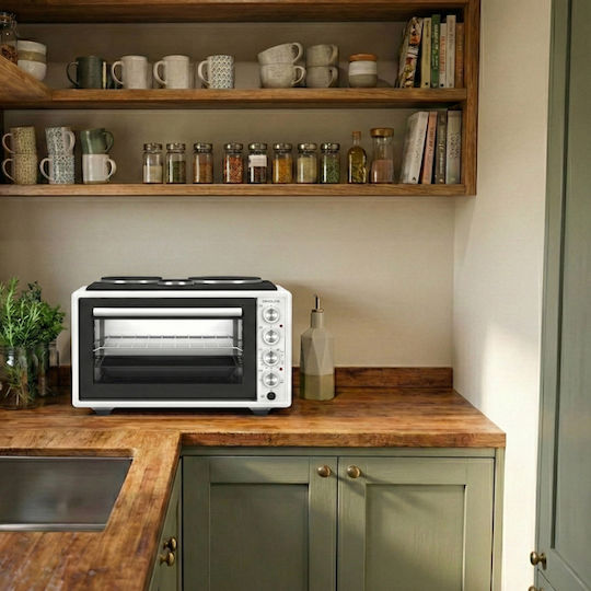 Davoline Urban Chef 3703 Ηλεκτρικό Φουρνάκι 37lt Χωρίς Εστίες