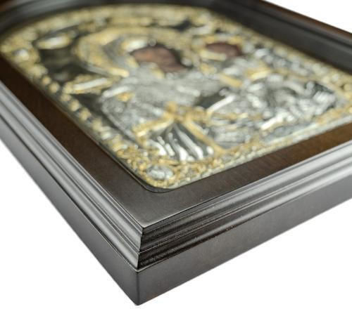 Panagia The Antiphonitria Copy of Miraculous Icon Authentic Product of Vatopedi Monastery Holy Great Monastery Vatopedi 030401000001 30 X 22 Cm