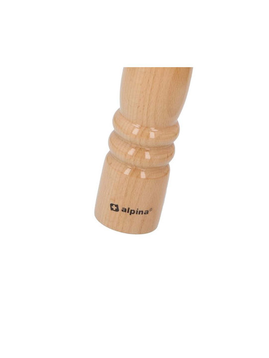 Alpina Appliances Manual Wooden Pepper Mill 36cm Beige