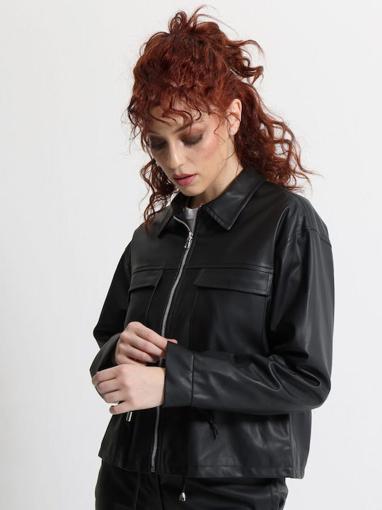 Women's Lifestyle Jacket for Winter Black