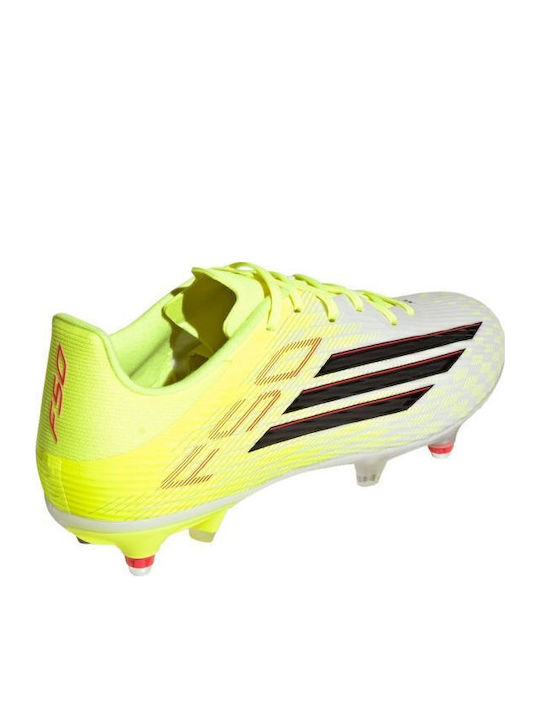 adidas F50 League SG Football Shoes with Cleats Yellow