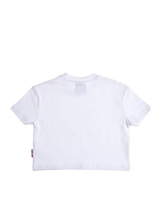 Kids' Set with Shorts Summer 2pcs White