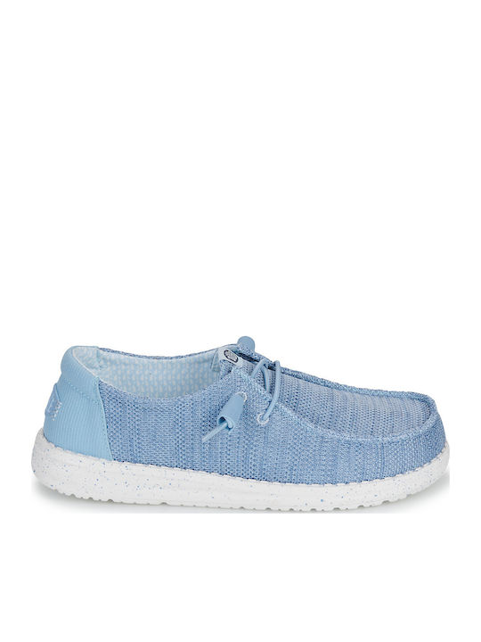 Wendy Women's Moccasins in Blue Color