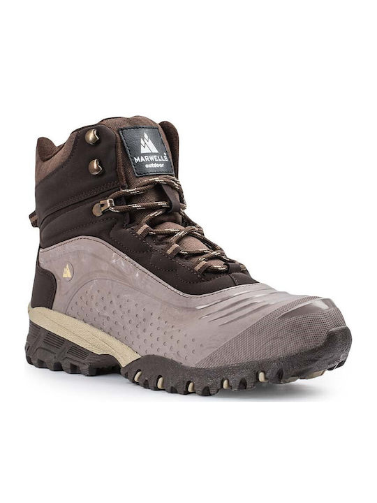 Marwells Herren Wanderschuhe Braune