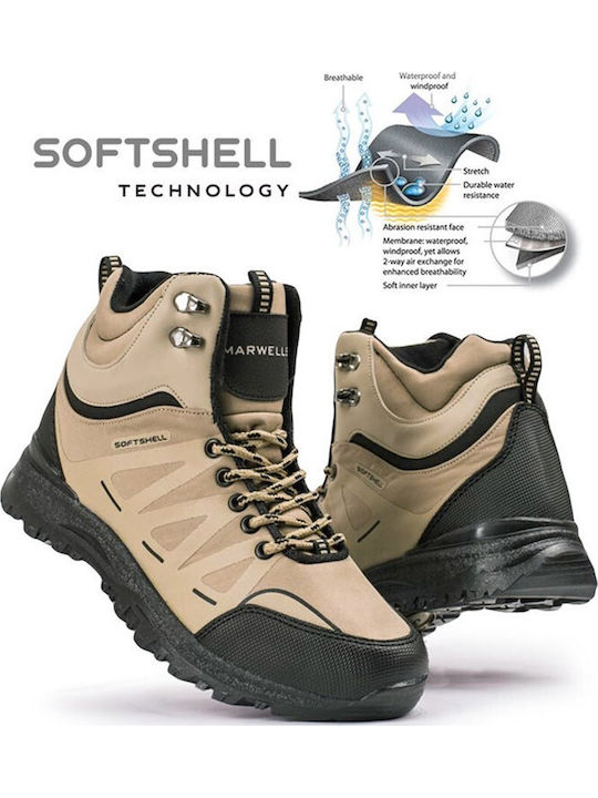 Marwells Männer Wanderschuhe Beige