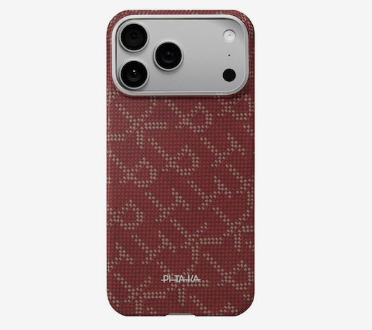 Pitaka Ultra-slim Weaving+ Back Cover Metallic 1mm Gold (iPhone 17 Pro)