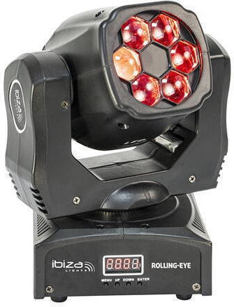 Ibiza Light Moving Head 6x12w Rgbw