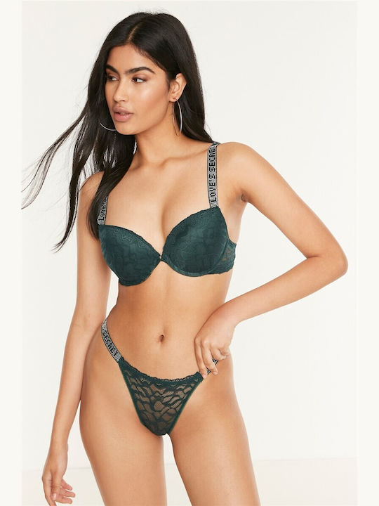 Underwear City Unterwäsche-Set für Damen mit Schlupf Grün