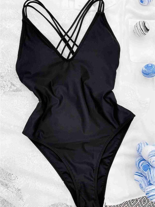Badeanzug Black