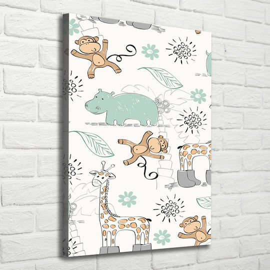 Tulup Kinder Wandkunst 70x100cm
