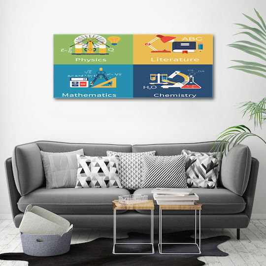 Tulup Kinder Wandkunst 125x50cm Kein Rahmen