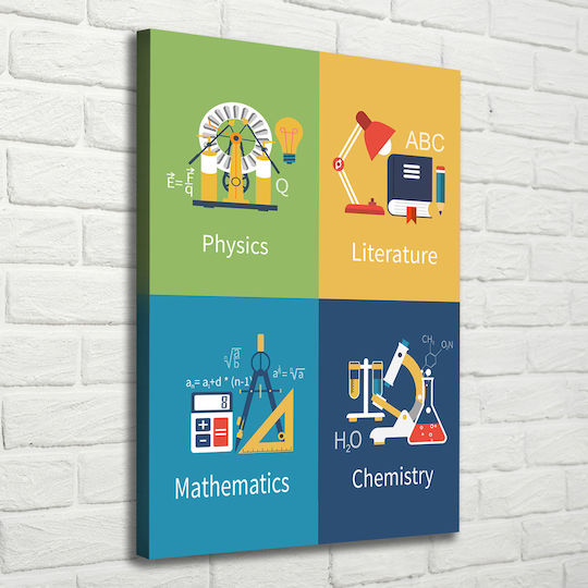 Tulup Kinder Wandkunst 70x100cm Kein Rahmen
