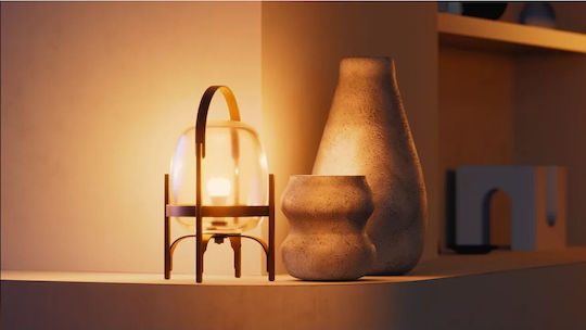 Philips Smart Λάμπα Philips Hue LED 9.5W για Ντουί E27 Θερμό Λευκό 1100lm Dimmable