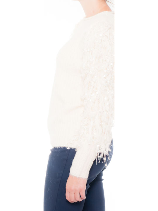 Damen Pullover Weiß