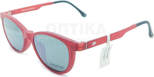 Moritz Prescription Eyeglass Frames Clip-On Mz21913 Qm10 Includes Additional Sunglass