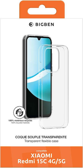 Bigben Connected Калъф Redmi 15c 4g 5g В Ултра Гъвкав TPU Сиена