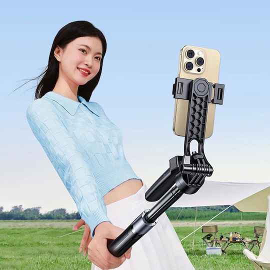 Ugreen LP849 Selfie Stick Τρίποδο Κινητού Bluetooth Μαύρο