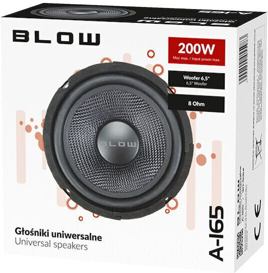 Blow A-165 Ηχείο Αυτοκινήτου 6.5" (Woofer)