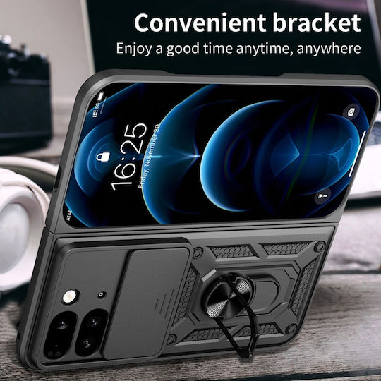 Magnetic Umschlag Rückseite Rosa (Google Pixel 9 Pro Fold)