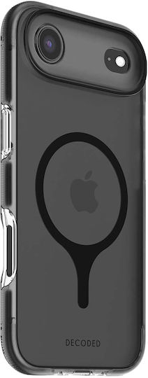 Husă Decoded iPhone 17 Air Magsafe Hybrid Droptec Series Rezistentă la Șocuri Neagră