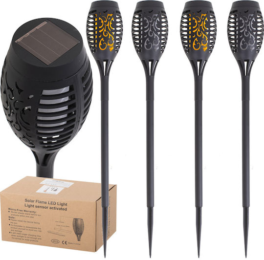 Alista Home Set 4 Lămpi Solare Torțe cu Fotocelulă