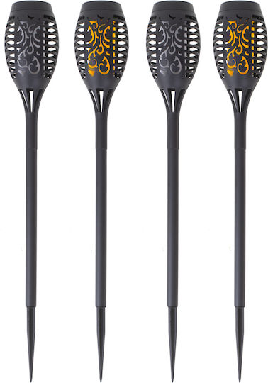 Alista Home Set 4 Lămpi Solare Torțe cu Fotocelulă