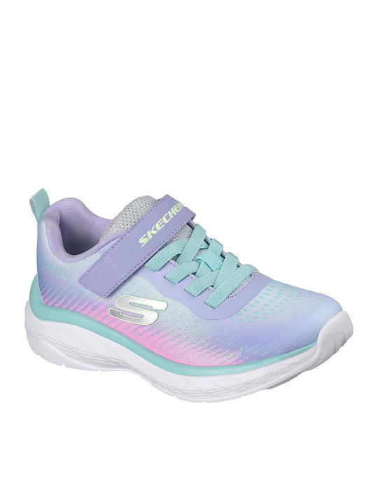 Kids Sneakers with Scratch Purple