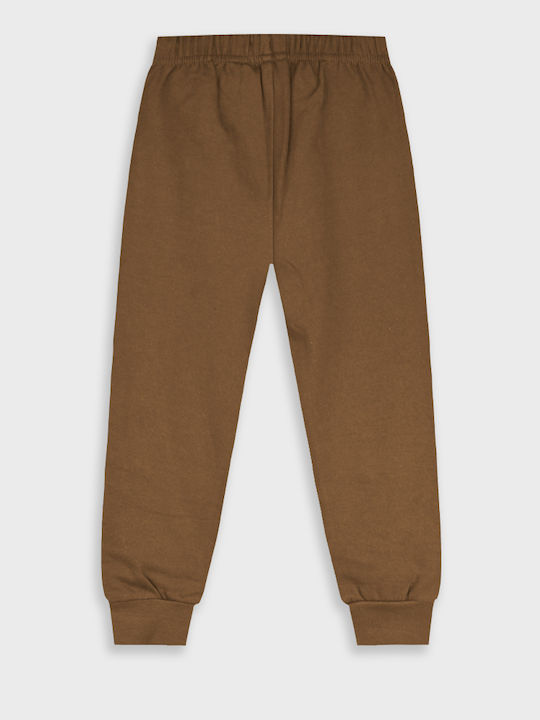 Energiers Copii Pantaloni de Trening Tabac maro Energiers Copii Pantaloni de Trening Tabac maro