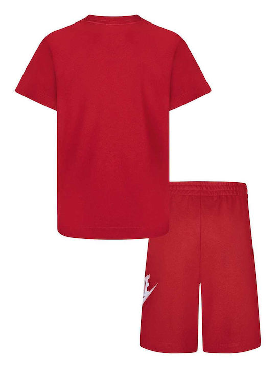 Kids' Set with Shorts Summer 2pcs Red