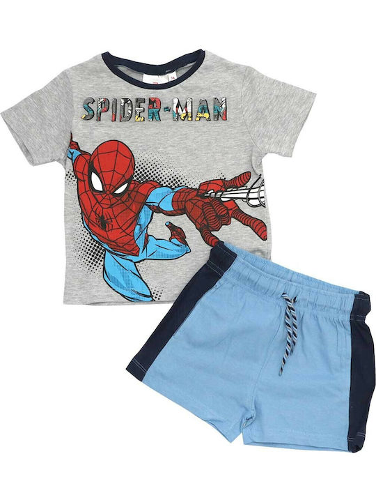 Kids' Set with Shorts Summer 2pcs Gray