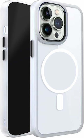 Jaym Stoßstange Handyhülle für iPhone 16 Pro Magsafe Stoßfest Weiß