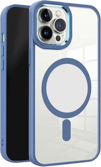 Jaym Stoßstange Hülle iPhone 17 Pro / iPhone 16 Pro Kompatibel mit Magsafe Stoßfest Blau